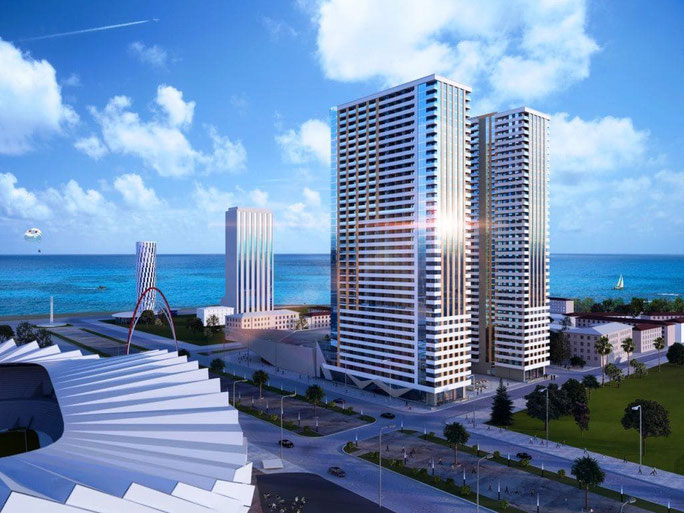 Nowe budynki w Batumi - przegląd nowych budynków — Porady ekspertów i recenzje nieruchomości na GEOLN.COM. Zdjęcie 10