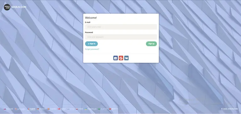 Зареєструйтеся на пошуковику GEOLN