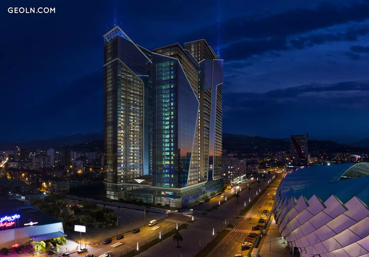 Nowe budynki w Batumi - przegląd nowych budynków — Porady ekspertów i recenzje nieruchomości na GEOLN.COM. Zdjęcie 11