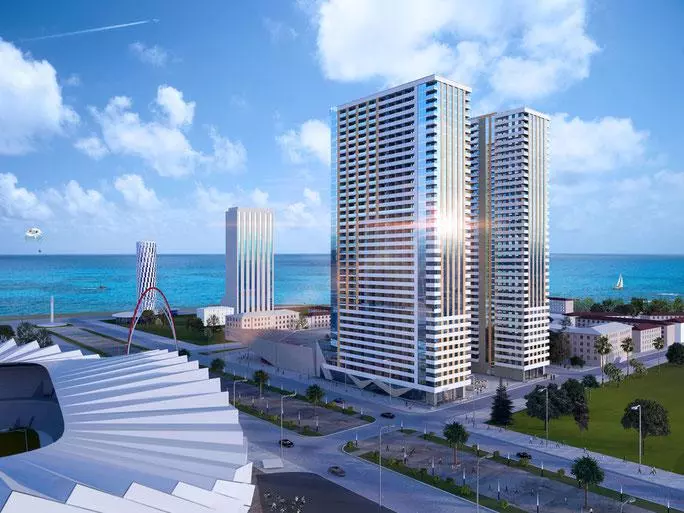 Plan dla inwestorów – Black SEA Towers - udane doświadczenie w zarządzaniu apartamentami. — Porady ekspertów i recenzje nieruchomości na GEOLN.COM. Zdjęcie 1