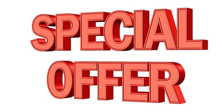 Special offers from developers