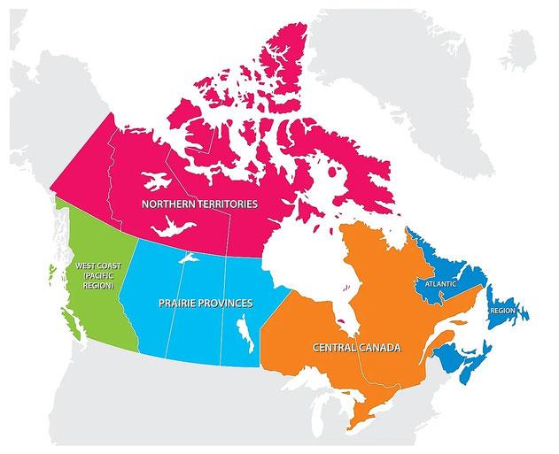 Define the region and province