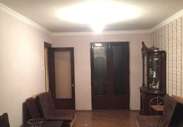 2 room apartment in the airport settlement. Inexpensive apartment in Tbilisi, settlement of airport