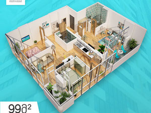 უძრავი კონება ბათუმი სანრაიზ რეზიდენსი — გადახედეთ უძრავი ქონების საძიებო სისტემას GEOLN.COM. ფოტო 46