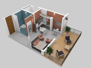 უძრავი კონება A. Sector — გადახედეთ უძრავი ქონების საძიებო სისტემას GEOLN.COM. ფოტო 8