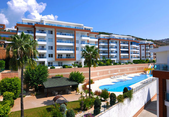 Apartment 1 bedroom 67 m² in Alanya, Turkey