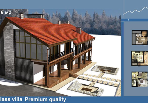 Продаются два прекрасных объекта (один участок) на горнолыжном курорте в г. Бакуриани (Грузия).