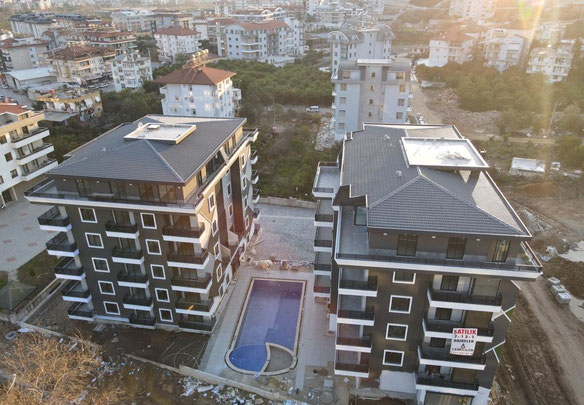 Apartment 2 bedrooms 70 m² in Alanya, Turkey