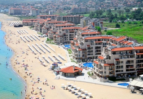 Апартаменти біля моря в Болгарії.