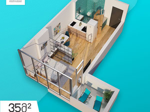 უძრავი კონება ბათუმი სანრაიზ რეზიდენსი — გადახედეთ უძრავი ქონების საძიებო სისტემას GEOLN.COM. ფოტო 38