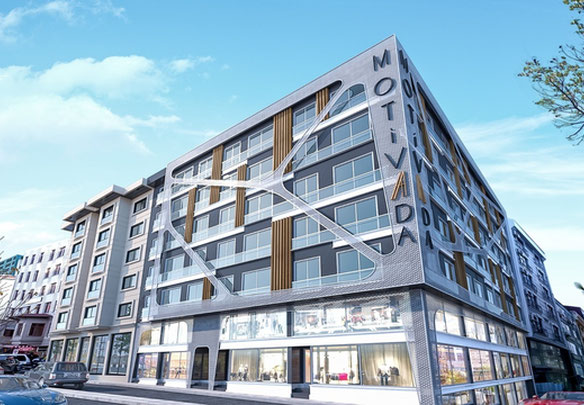 Turkey. Istanbul. New residential complex Motivada, apartment 82m2 in the Şişli district.