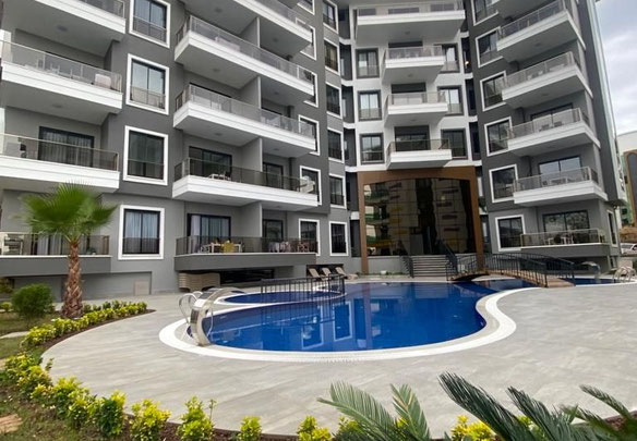 Apartment 2 bedrooms 90 m² in Alanya, Turkey