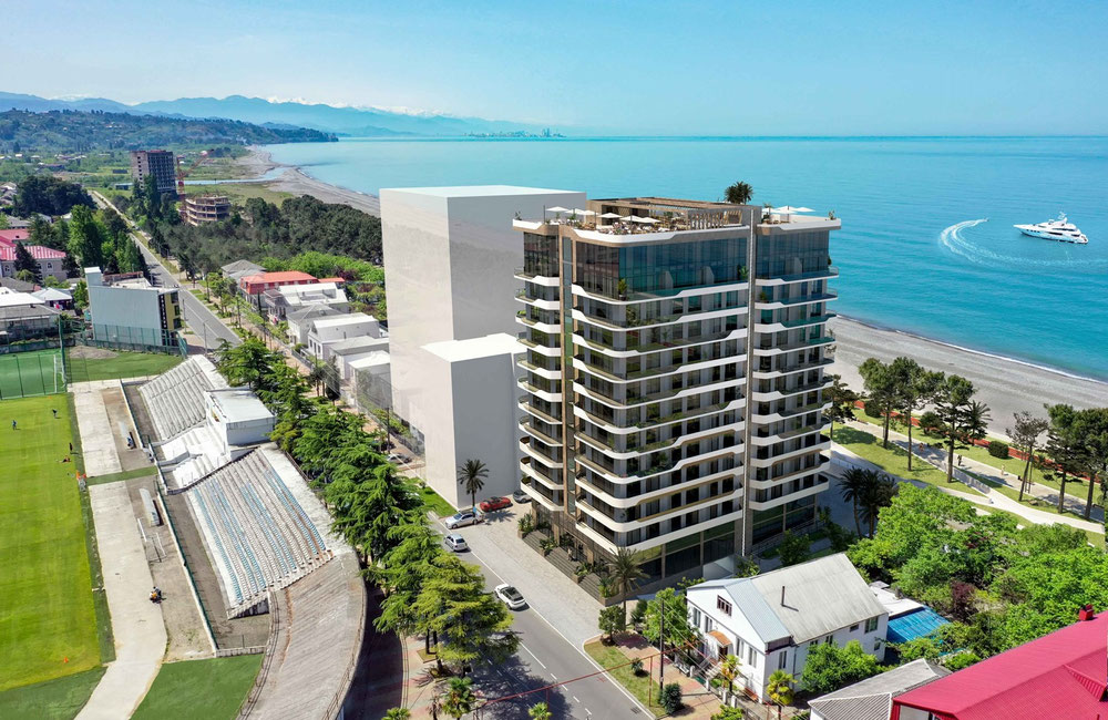 Real estate in Fullhouse Kobuleti — look at the real estate search engine GEOLN.COM. Photo 1