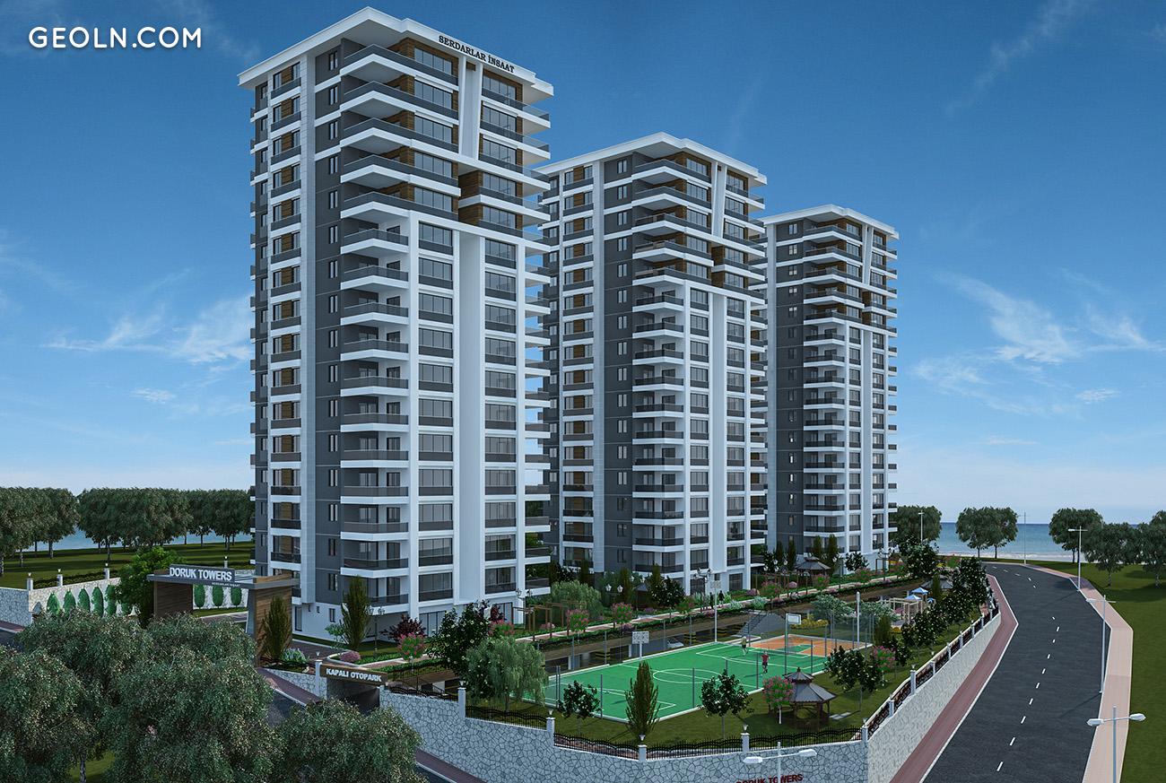 doruk towers in ordu buy a flat squares from 200 00 sq m geoln com