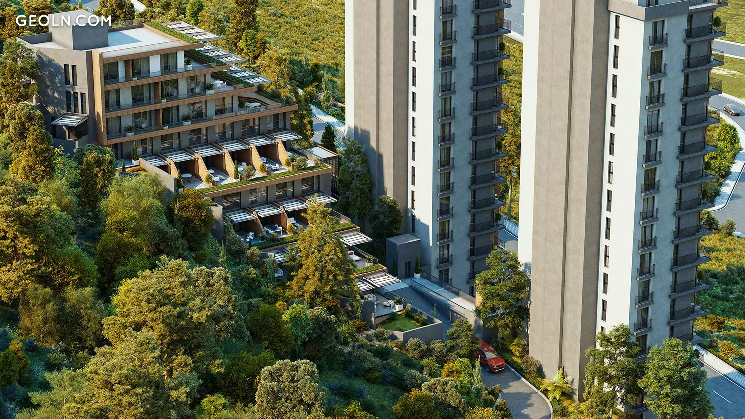 buy an apartment in new building koru narlidere in izmir geoln com