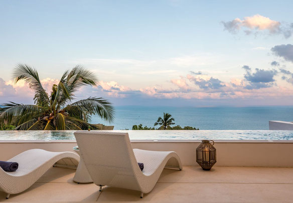 Duplex pool villa 3 bdrm with furnished and ocean view