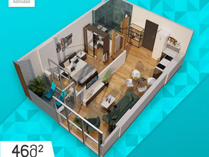 უძრავი კონება ბათუმი სანრაიზ რეზიდენსი — გადახედეთ უძრავი ქონების საძიებო სისტემას GEOLN.COM. ფოტო 41