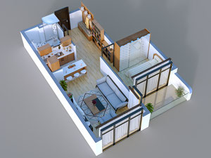 უძრავი კონება Galileo Batumi — გადახედეთ უძრავი ქონების საძიებო სისტემას GEOLN.COM. ფოტო 8