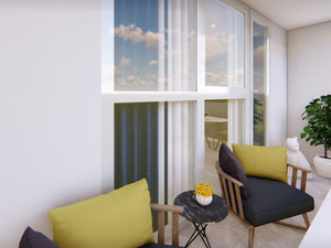 უძრავი კონება ბათუმი სანრაიზ რეზიდენსი — გადახედეთ უძრავი ქონების საძიებო სისტემას GEOLN.COM. ფოტო 24