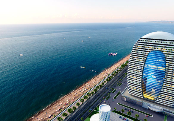 Продается студия с видом на море в Alliance Palace