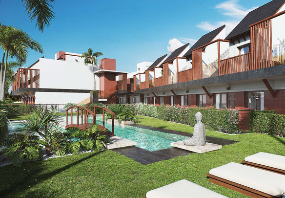 Bungalov 2 yatak odası 82 m², Pilar de la Horadada, İspanya