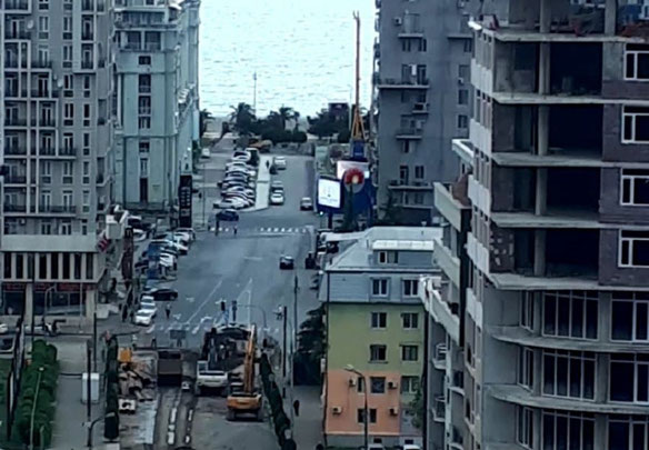Wohnung zu verkaufen in einem schwarzen Rahmen .Kaufen Sie eine Wohnung in Batumi