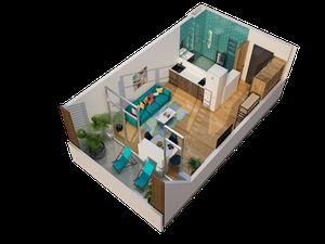 უძრავი კონება ბათუმი სანრაიზ რეზიდენსი — გადახედეთ უძრავი ქონების საძიებო სისტემას GEOLN.COM. ფოტო 9