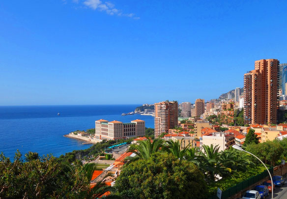 Border Monaco, sea view