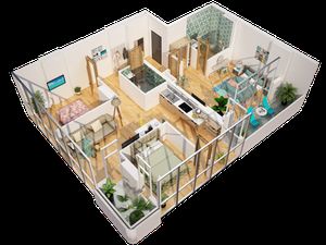 უძრავი კონება ბათუმი სანრაიზ რეზიდენსი — გადახედეთ უძრავი ქონების საძიებო სისტემას GEOLN.COM. ფოტო 11