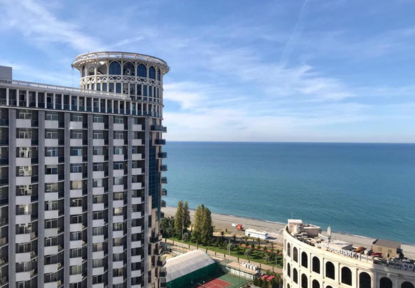 Studio apartment in Orbi Sea Towers