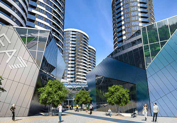 2-х комнатная квартира в комплексе Central Park с паркоместом