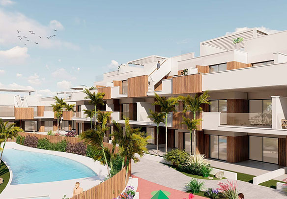 Bungalov 3 yatak odalı 78 m² Pilar de la Horadada, İspanya