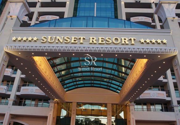 4-х комнатная квартира Пентхаус в Sunset Resort, 5-звездочный пляжный комплекс